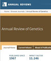 Annual Review of Genetics杂志封面